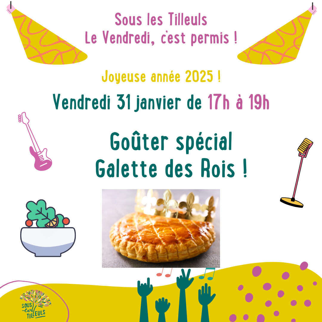 Illustration événement Le Vendredi, c’est permis : édition galette !